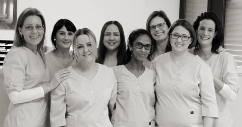 Das Team der Frauenarztpraxis in Bingen